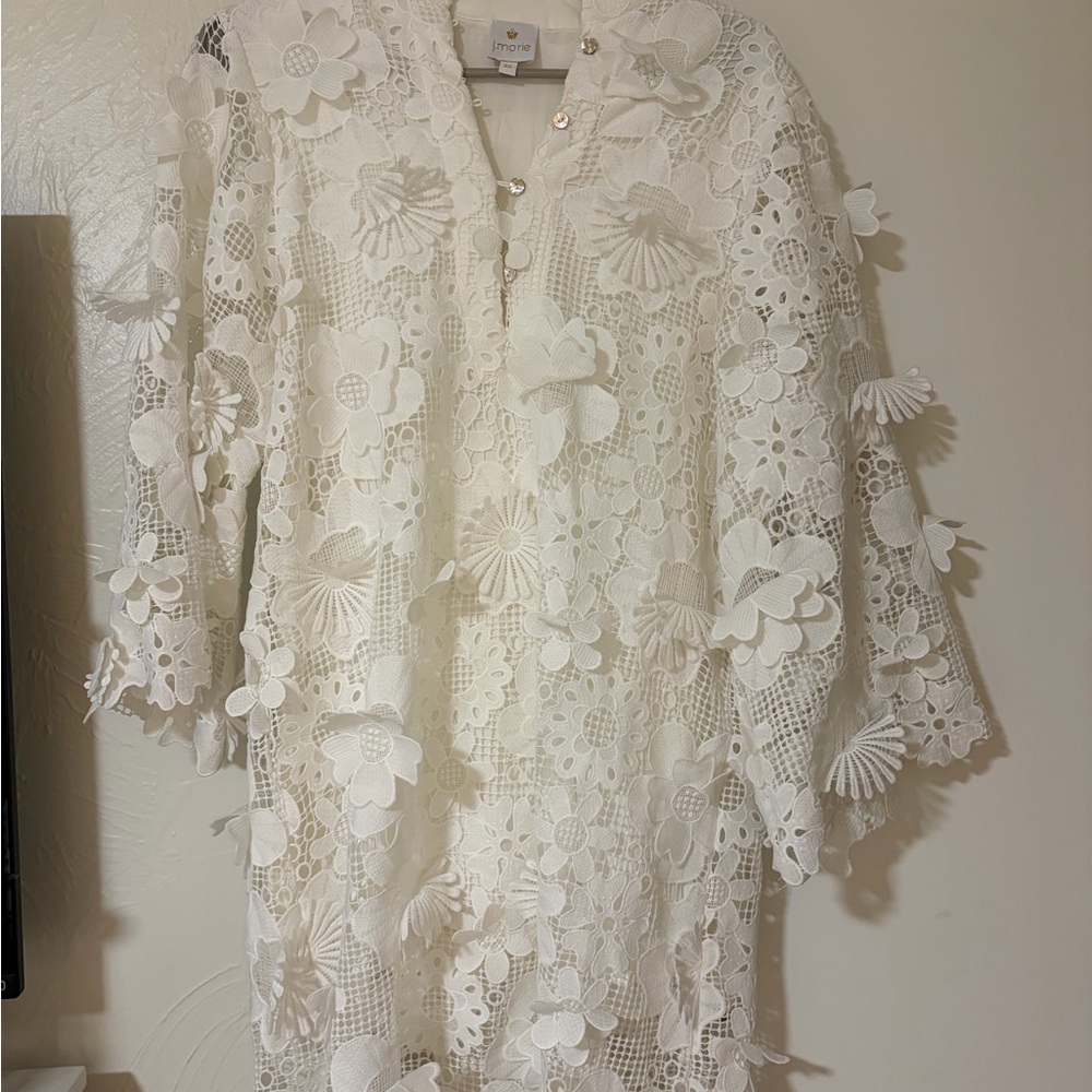 J.Marie Seraphina Floral Lace Dress